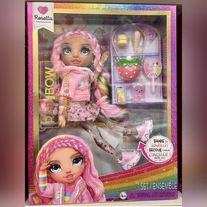 Rainbow High Sparkle & Shine Fashion Doll - Rosetta